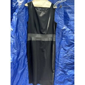 Lafayette 148 midi black dress US 10